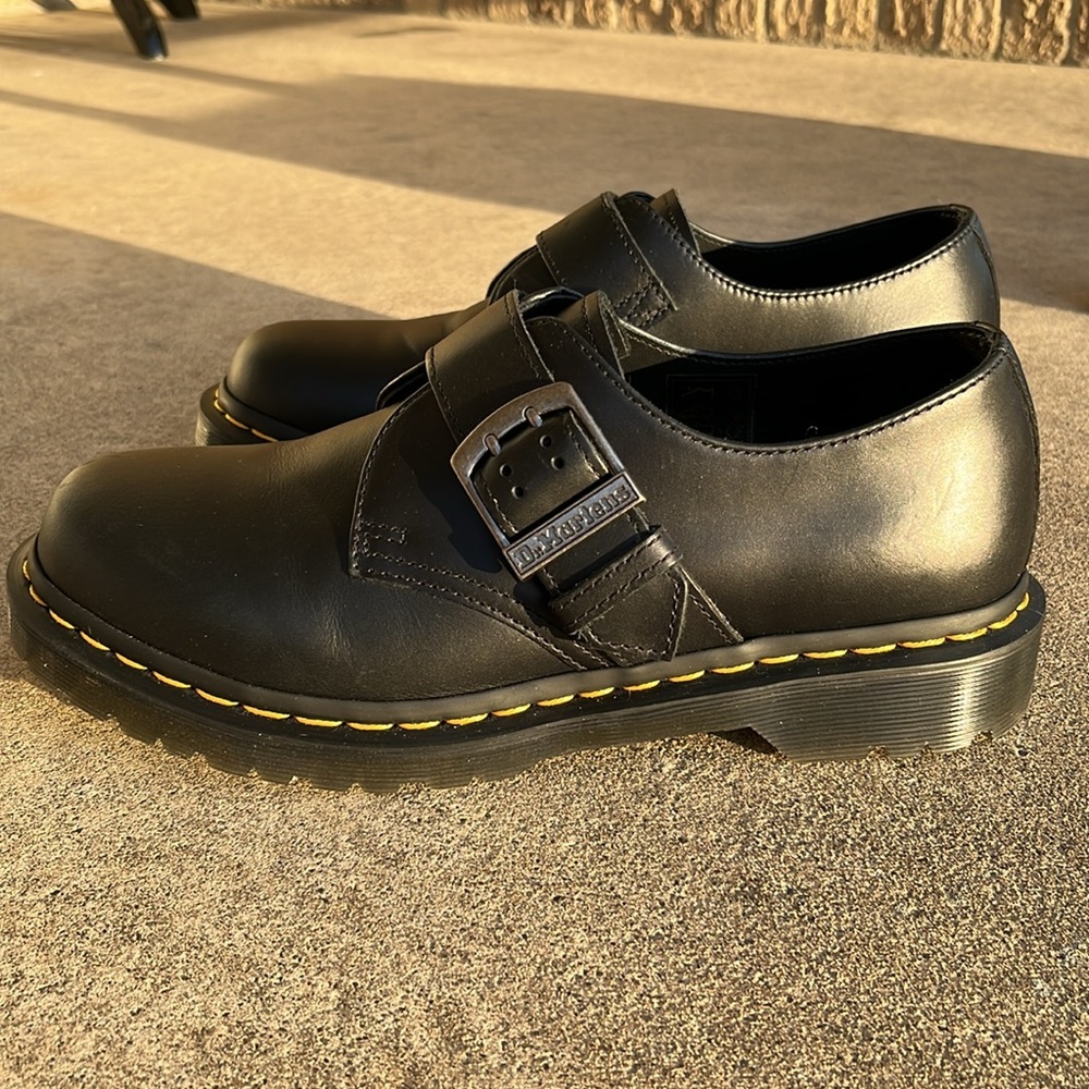 Dr. Martens Classic 1461 Buckle Pull Up/ Size 9